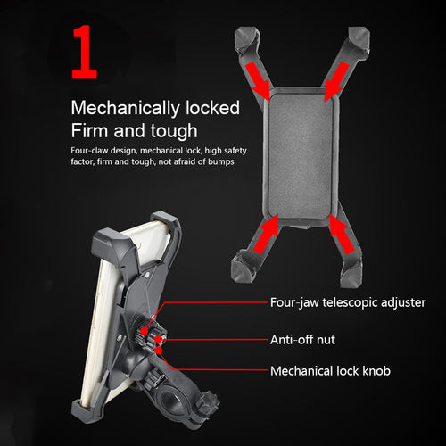 Universal Electric Scooter & Bike Phone Mount