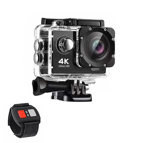 4K Ultra HD Waterproof Action Camera with WiFi & Remote