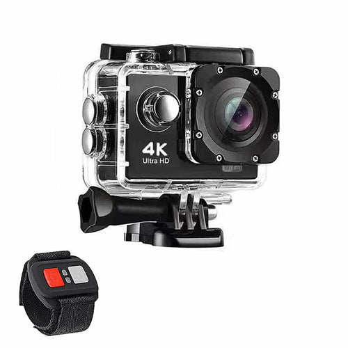 4K Ultra HD Waterproof Action Camera with WiFi & Remote