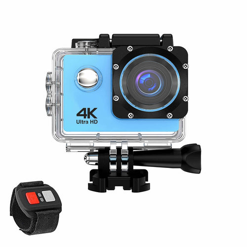 4K Ultra HD Waterproof Action Camera with WiFi & Remote