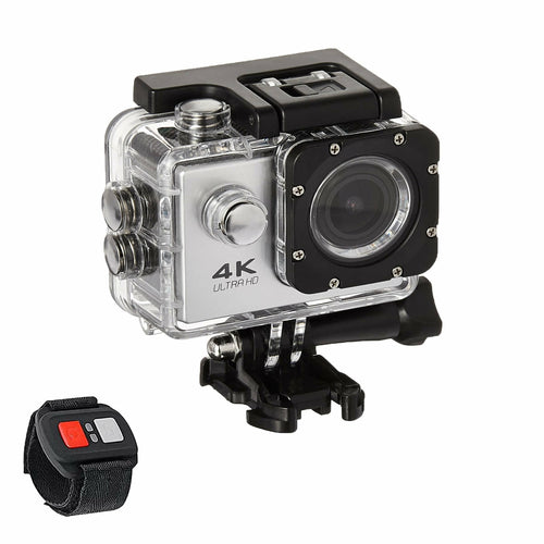 4K Ultra HD Waterproof Action Camera with WiFi & Remote