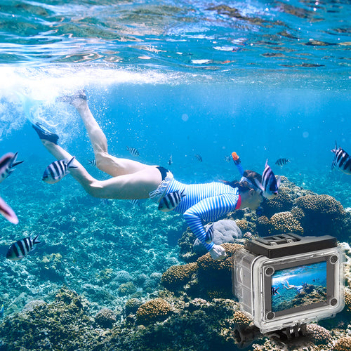 4K Ultra HD Waterproof Action Camera with WiFi & Remote