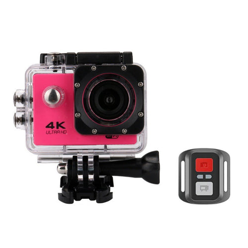 4K Ultra HD Waterproof Action Camera with WiFi & Remote