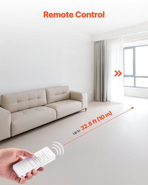 Smart Automatic Curtain Opener with App & Remote Control